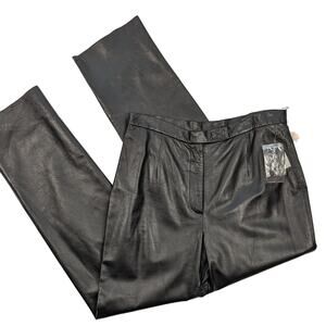 90's Deadstock Leather Pants